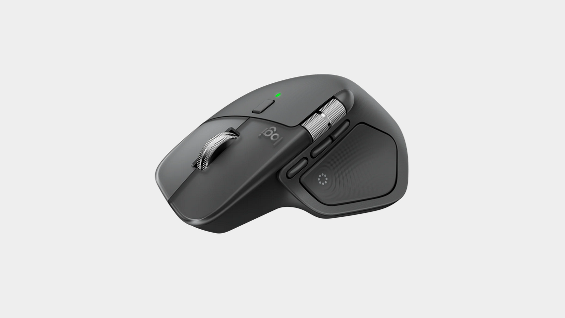 Wireless laser mouse LOGITECH MX MASTER 4 Graphite