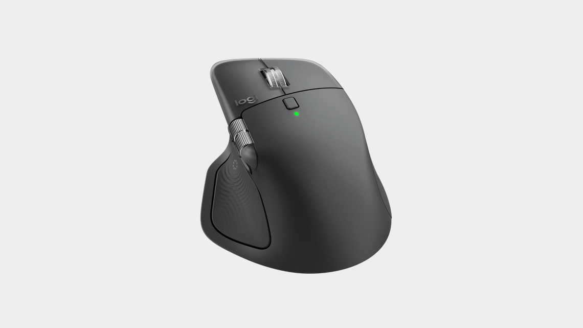 Wireless laser mouse LOGITECH MX MASTER 4 Graphite