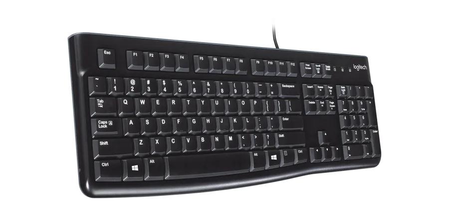Logitech K120 Standard Keyboard, US, retail packaging