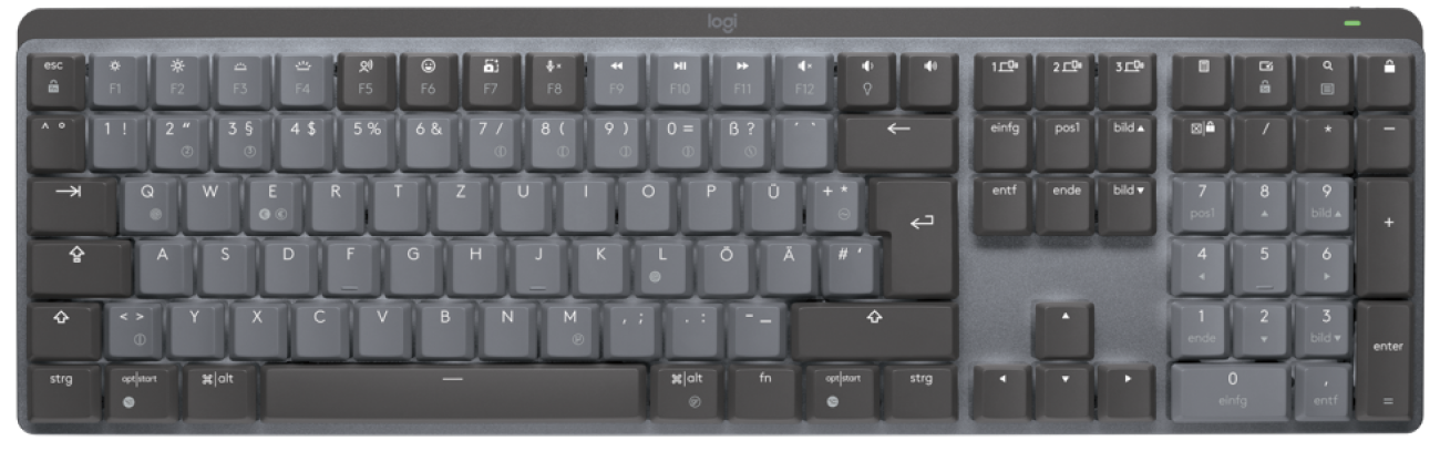 Logitech MX Illuminated Performance Wireless Keyboard