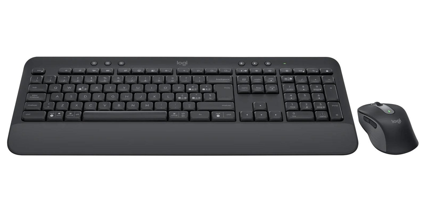Logitech MK650 Wireless Keyboard and Mouse Combo, Black
