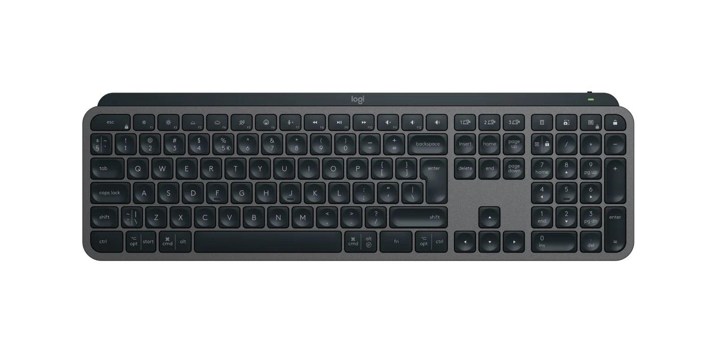 Keyboard Logitech MX Keys S, Bluetooth, Illuminated, Black