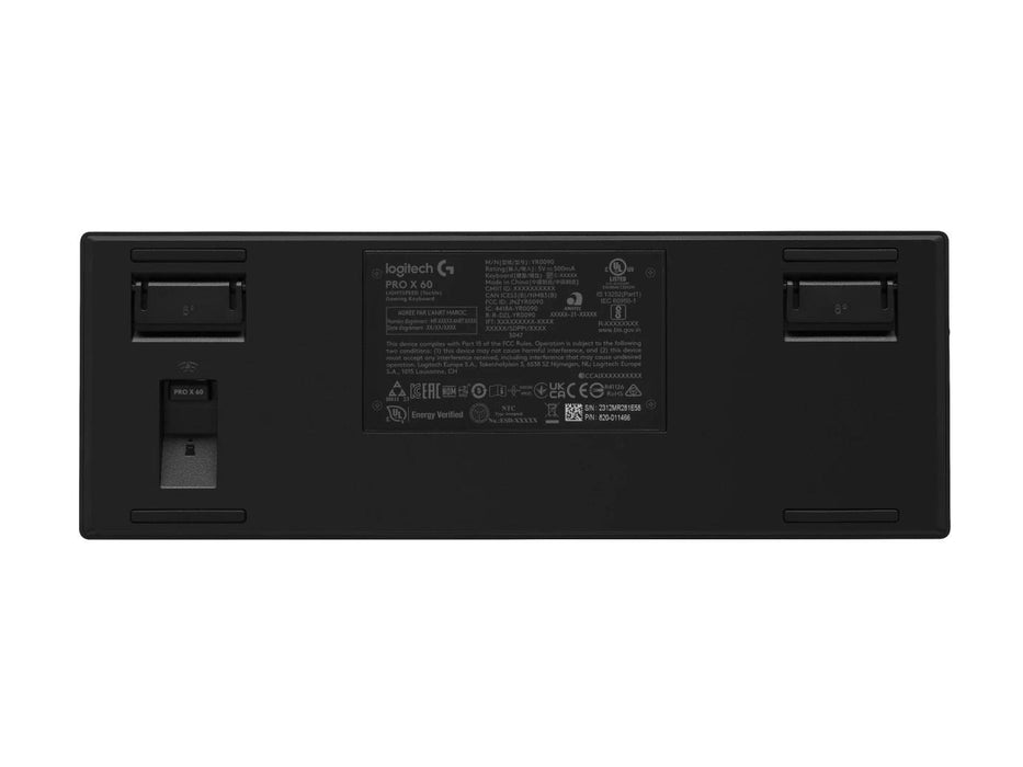 Logitech Pro X 60 Tactile gaming keyboard black