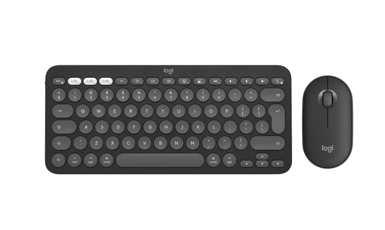 Logitech Pebble 2 Combo for Mac - TONAL GRAPHITE - US INT'L - BT - N/A - INTNL-973 - MAC