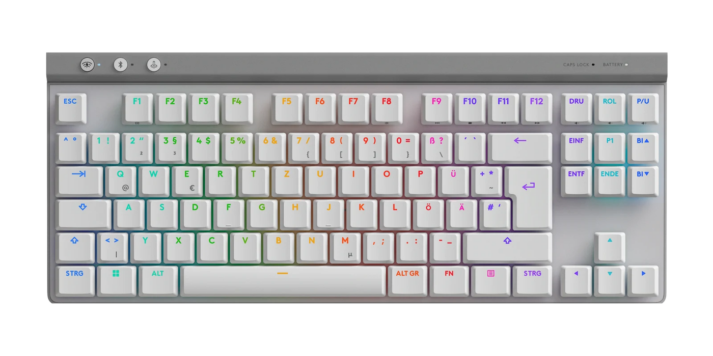 Logitech G515 Lightspeed TKL White Wireless Gaming Keyboard