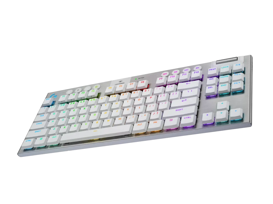 Wireless gaming mechanical keyboard Logitech G915X White Lightspeed TKL - GL Tactile Switch