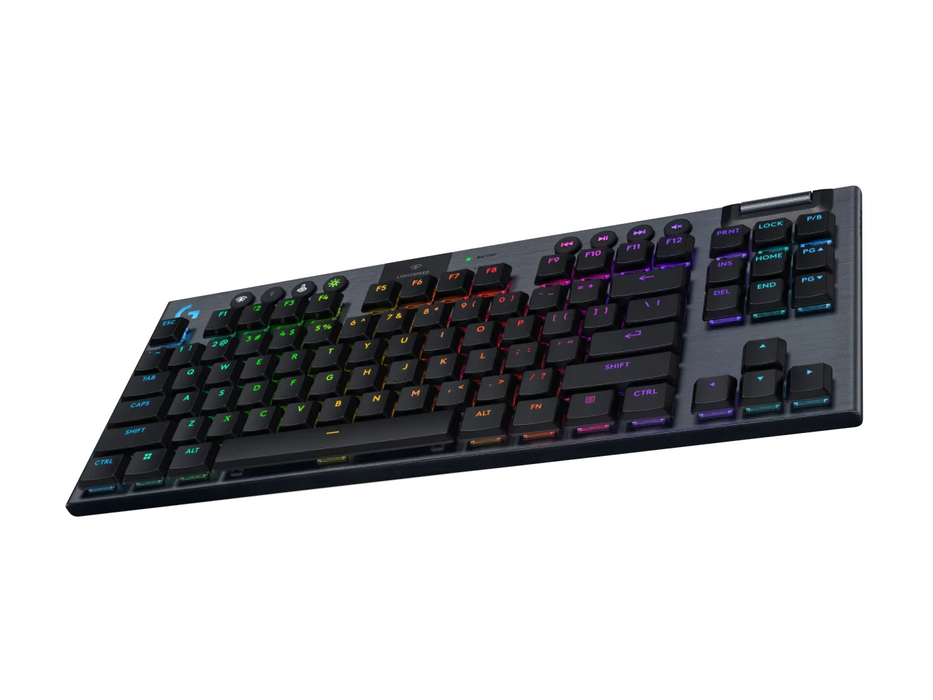 Logitech G915X Lightspeed TKL Wireless Gaming Mechanical Keyboard - Linear Switch