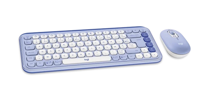 Logitech Pop Icon Combo - Lilac - US INT'L - INTNL-973