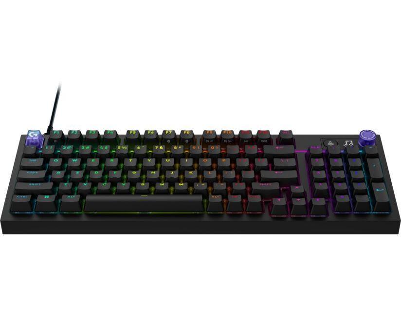 Logitech G316 X 98 Mechanical Gaming Keyboard - Hot-Swappable Tactile Switch - Black
