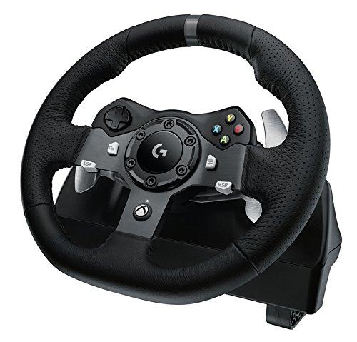Logitech Driving Force G920 Steering Wheel for Xbox One / PC, Black
