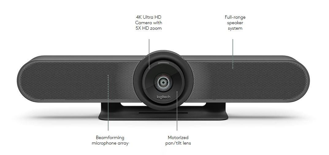 Video conference camera LOGITECH MeetUp, 4K Ultra HD video, USB3.0