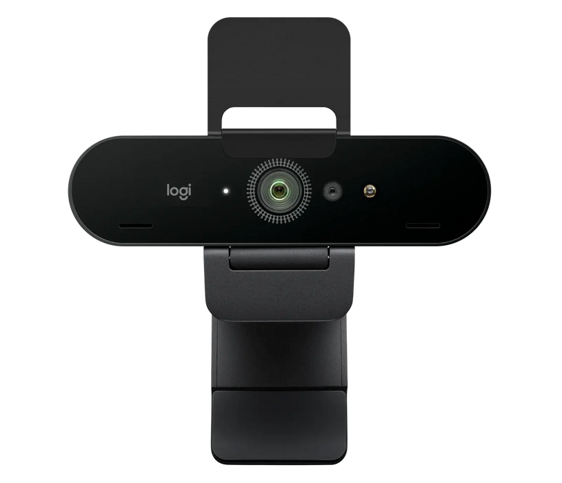 Logitech BRIO 4K webcam with microphone
