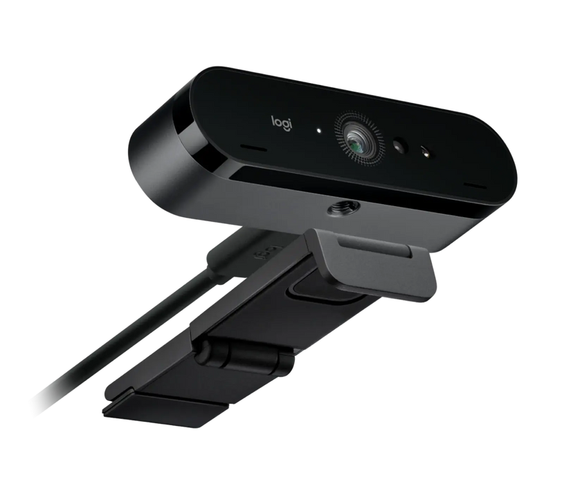 Logitech BRIO 4K webcam with microphone