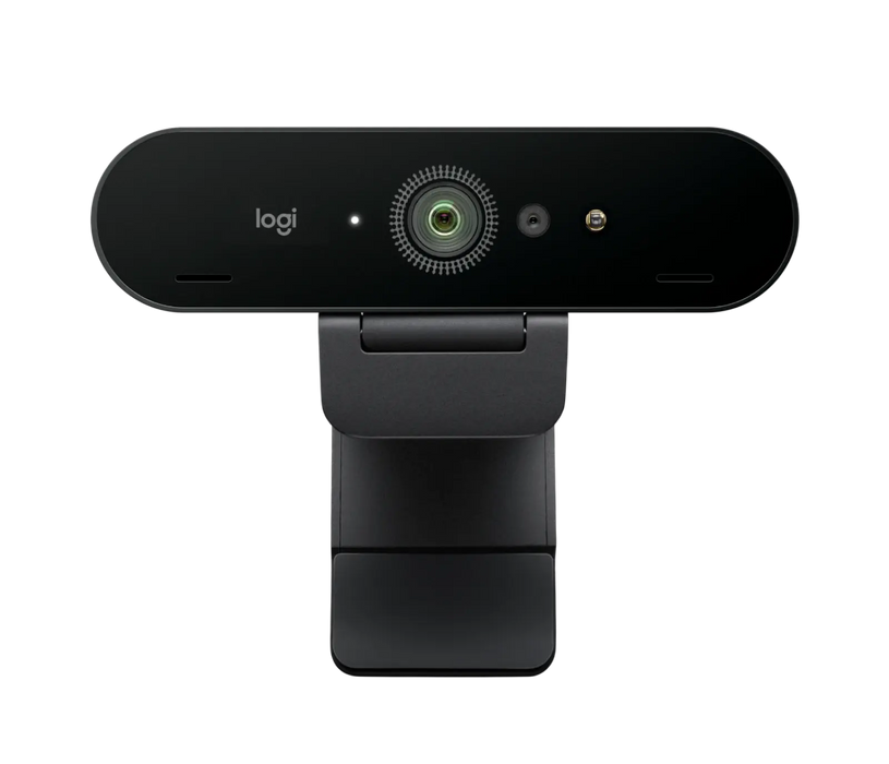 Logitech BRIO 4K webcam with microphone