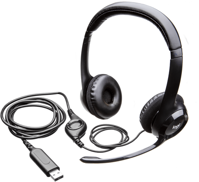 Logitech H390 headset with microphone