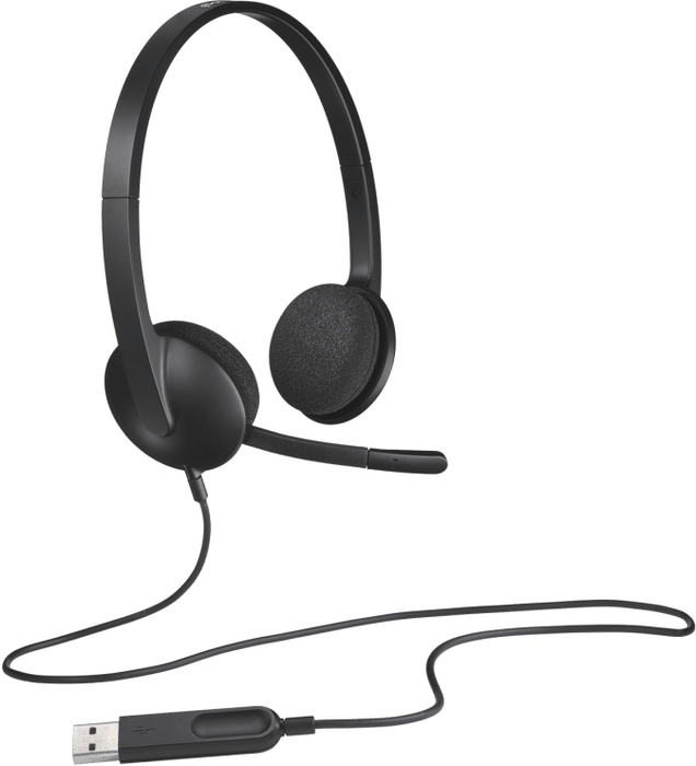 Logitech H340 headset with microphone