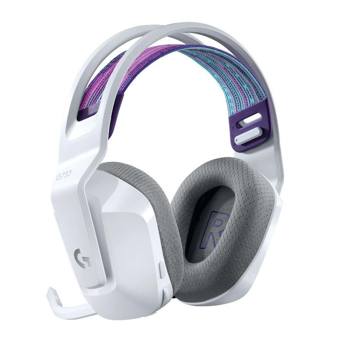 Gaming headset Logitech G733 Lightspeed Wireless RGB, Microphone, White