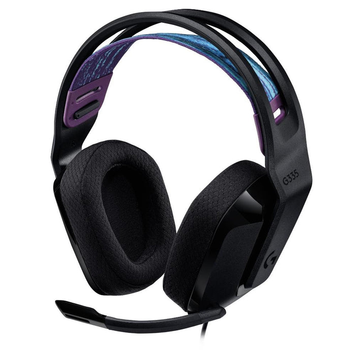 Logitech G335 Gaming Headset, Microphone, Black