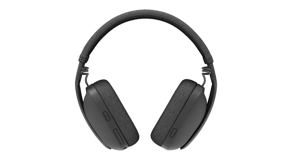 Bluetooth headset with microphone Logitech ZONE VIBE 100, USB-C
