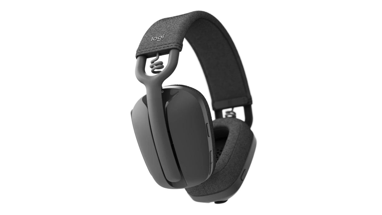 Bluetooth headset with microphone Logitech ZONE VIBE 100, USB-C