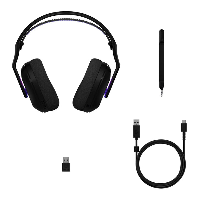 Gaming headset Logitech G522 Lightspeed Wireless RGB, Microphone, Black