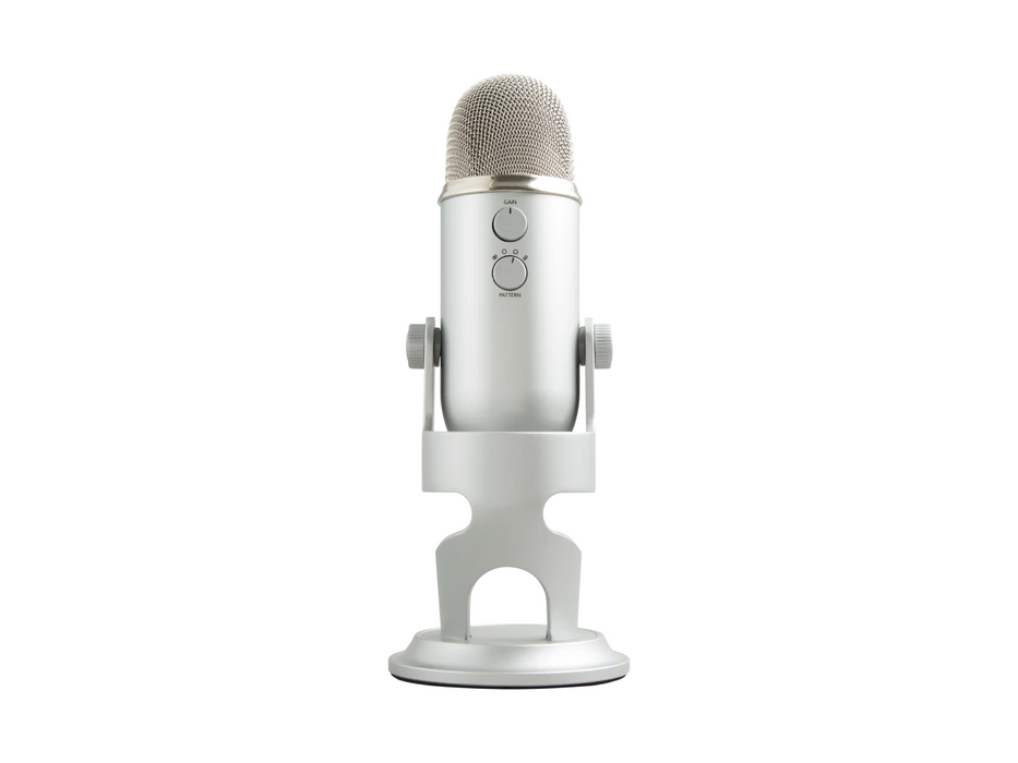 Logitech Blue YETI Desktop Microphone - Silver
