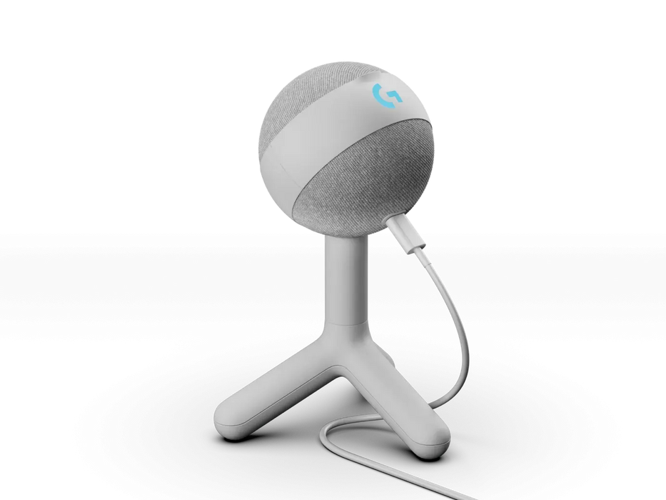 Dynamic microphone Logitech YETI ORB White