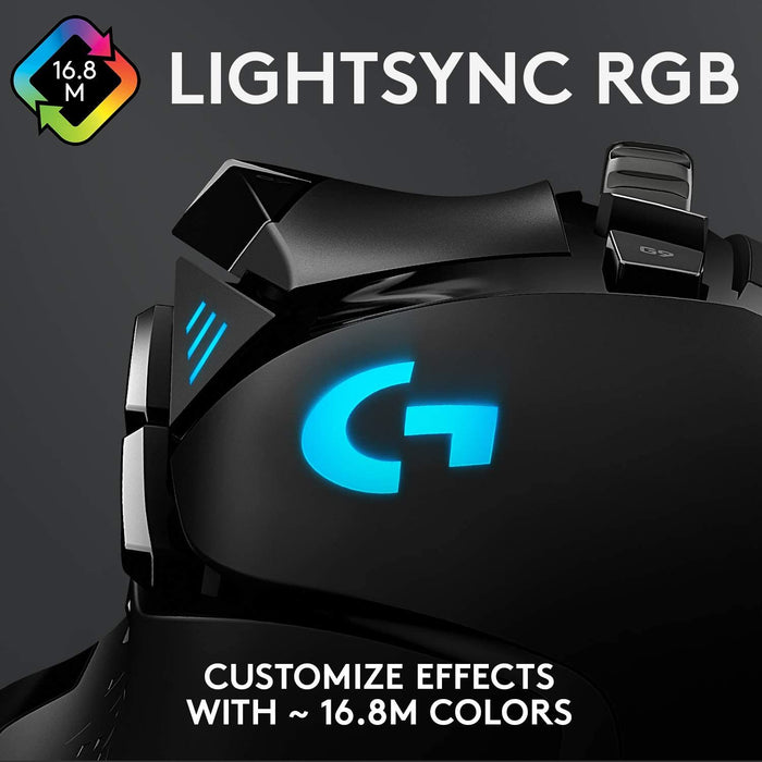 Logitech G502 HERO Proteus Spectrum RGB gaming mouse