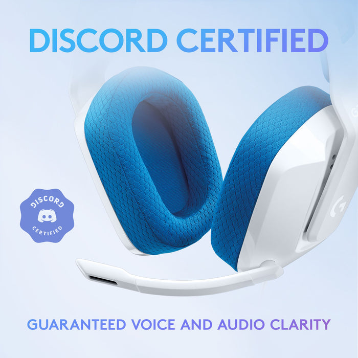 Logitech G335 Gaming Headset, Microphone, White