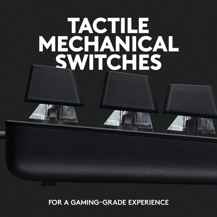 Logitech G413 SE TKL Mechanical Gaming Keyboard, Tactile Switches