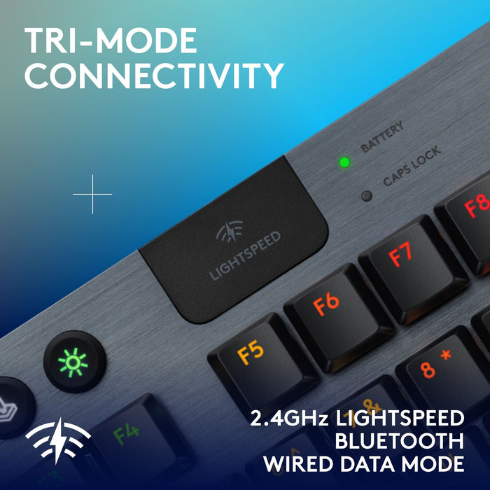 Logitech G915X Lightspeed TKL Wireless Mechanical Gaming Keyboard - Tactile Switch