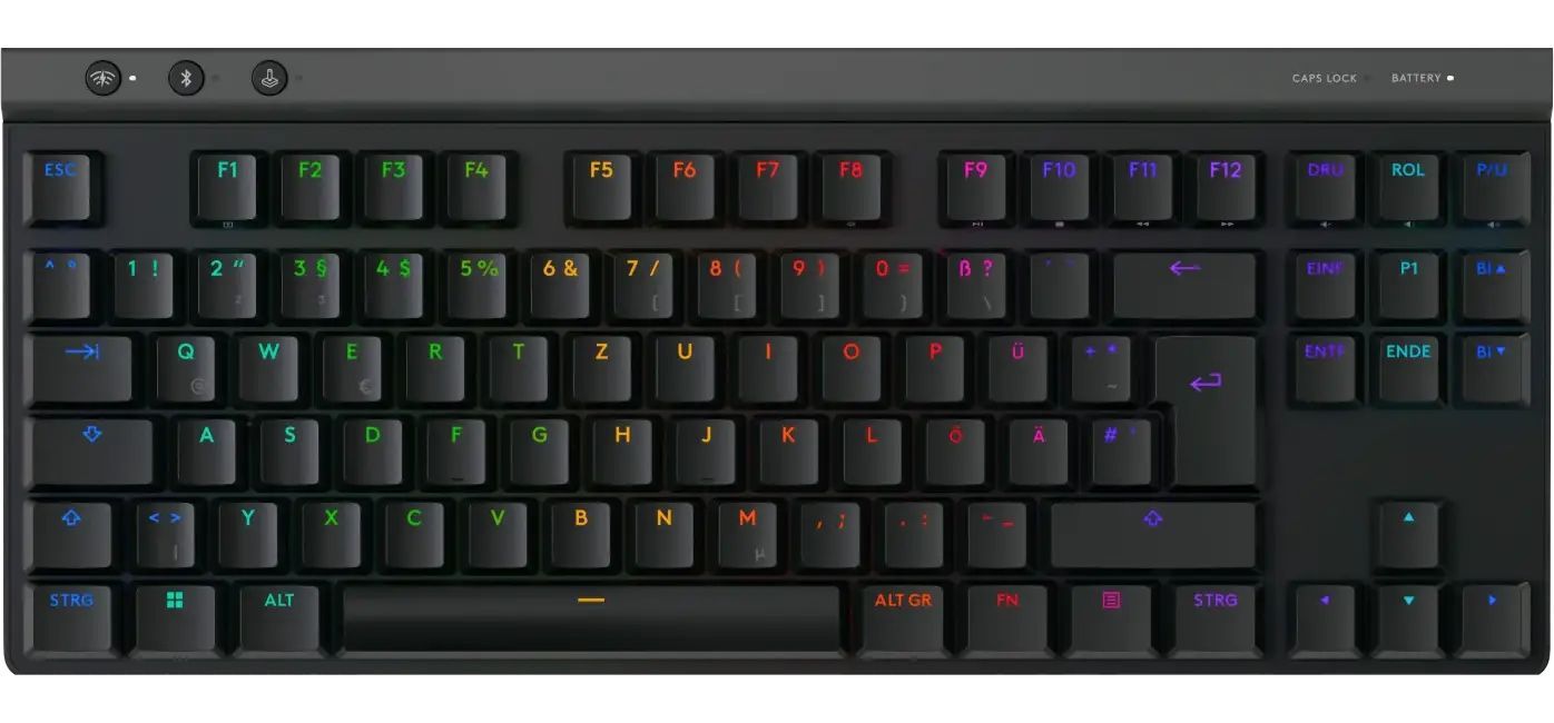 Logitech G515 LIGHTSPEED TKL Wireless Gaming Keyboard-BLACK-BGR-2.4GHZ/BT-N/A-EMEA28i-935-TACTILE