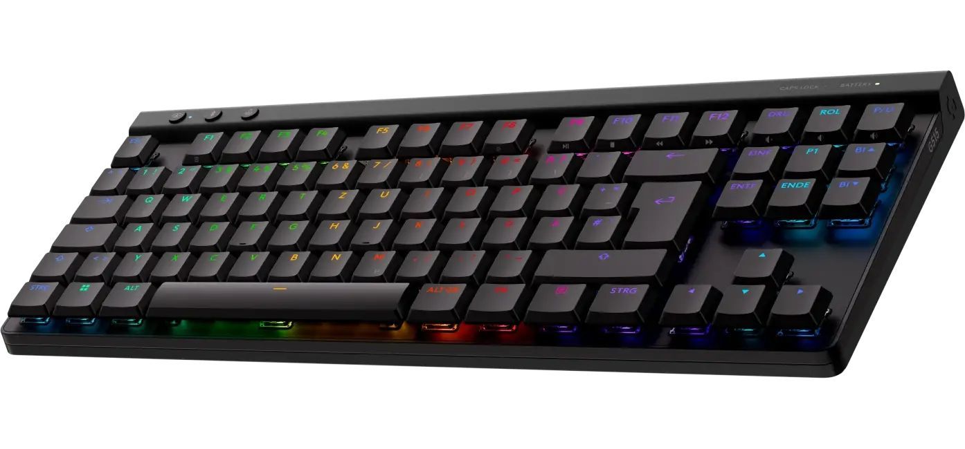 Logitech G515 LIGHTSPEED TKL Wireless Gaming Keyboard-BLACK-BGR-2.4GHZ/BT-N/A-EMEA28i-935-TACTILE