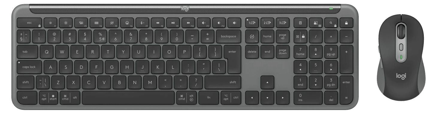 Logitech Signature Slim Combo MK950 - USINTL Graphite