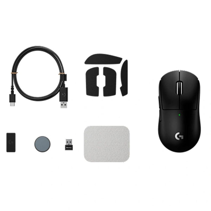 Logitech G Pro X Superlight 2c compact wireless mouse, black
