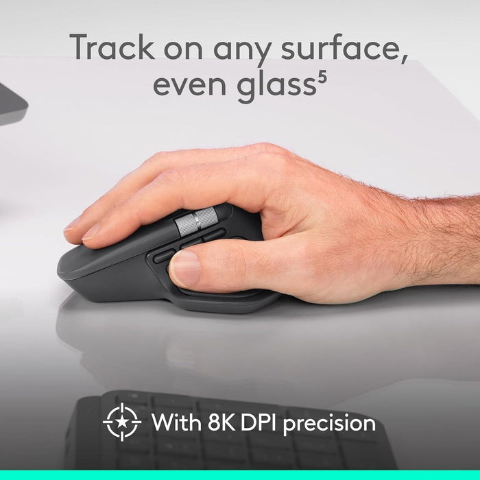 Wireless laser mouse LOGITECH MX MASTER 4 Graphite