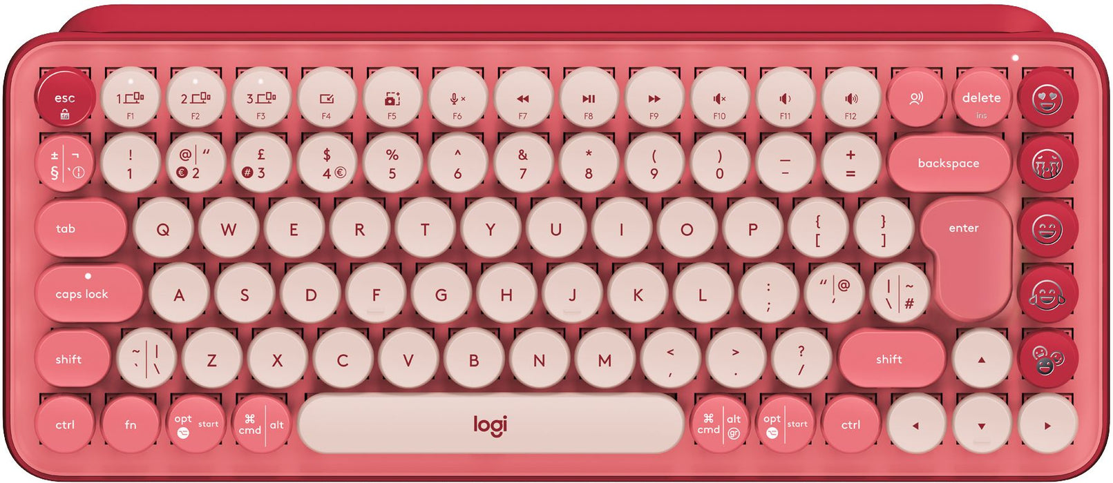 Keyboard LOGITECH POP KEYS ROSE 920-010737
