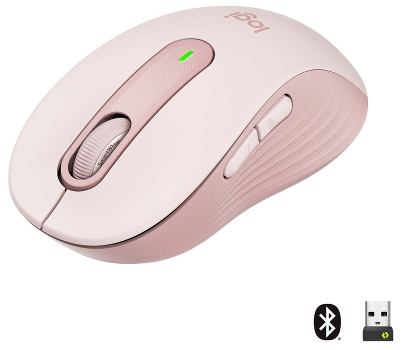 Logitech Signature M650 Wireless Mouse - ROSE - EMEA