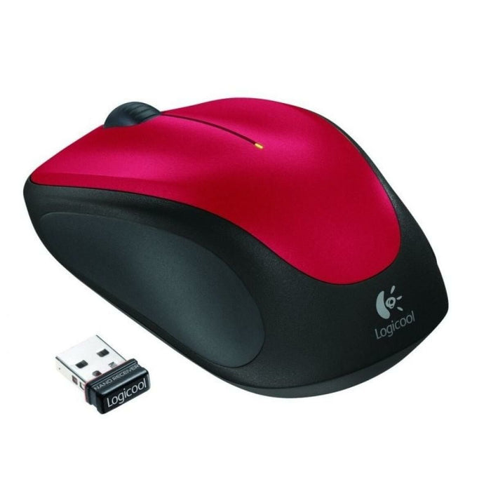 Wireless Mouse Logitech LGT-M235R Red