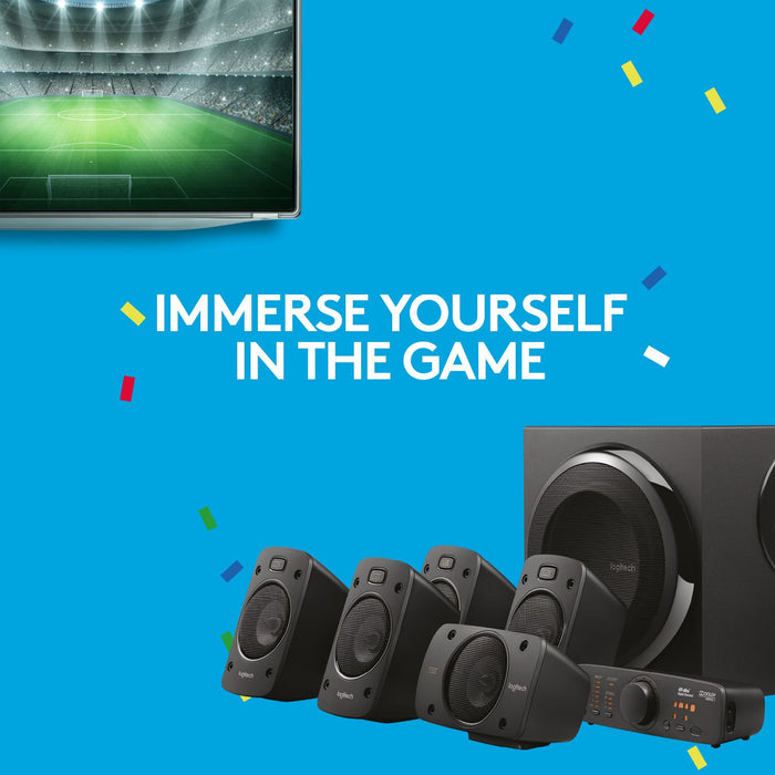 Logitech Z906 speakers