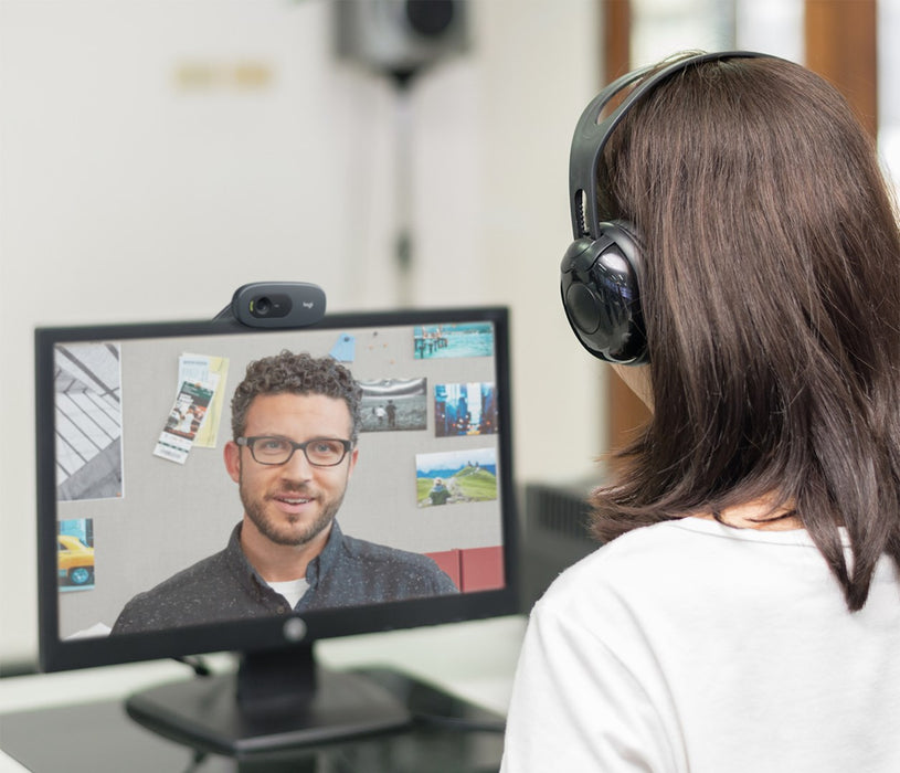 Webcam with microphone LOGITECH C505