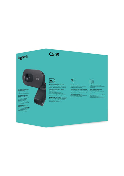 Webcam with microphone LOGITECH C505