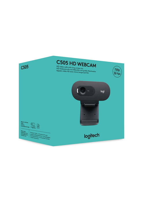 Webcam with microphone LOGITECH C505
