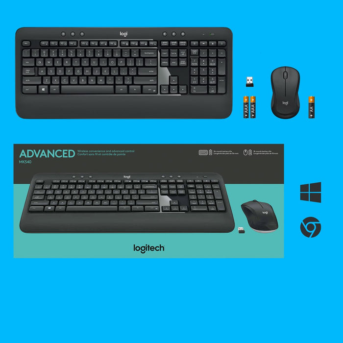 Logitech MK540 keyboard and mouse set