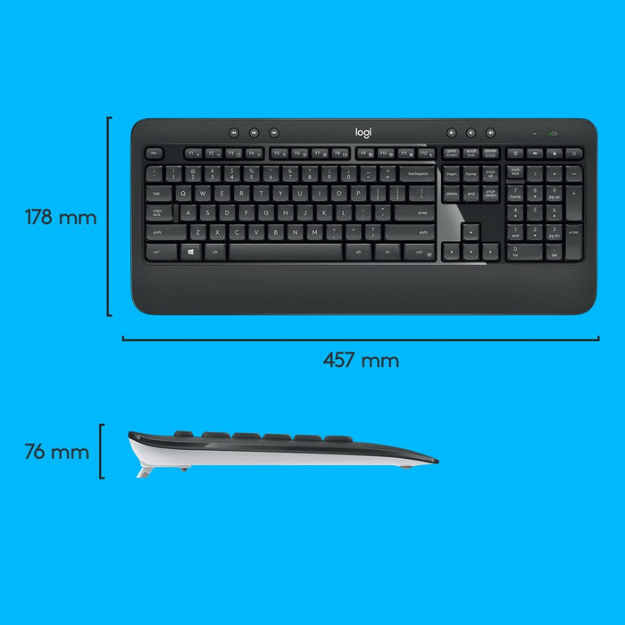 Logitech MK540 keyboard and mouse set