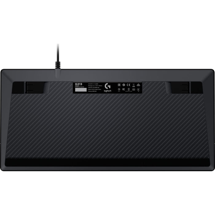 Gaming Keyboard Logitech G213 Black Spanish Qwerty QWERTY Qwerty Portuguese