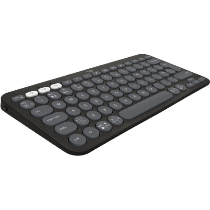 Wireless Keyboard Logitech 920-011843 Graphite Spanish Qwerty QWERTY