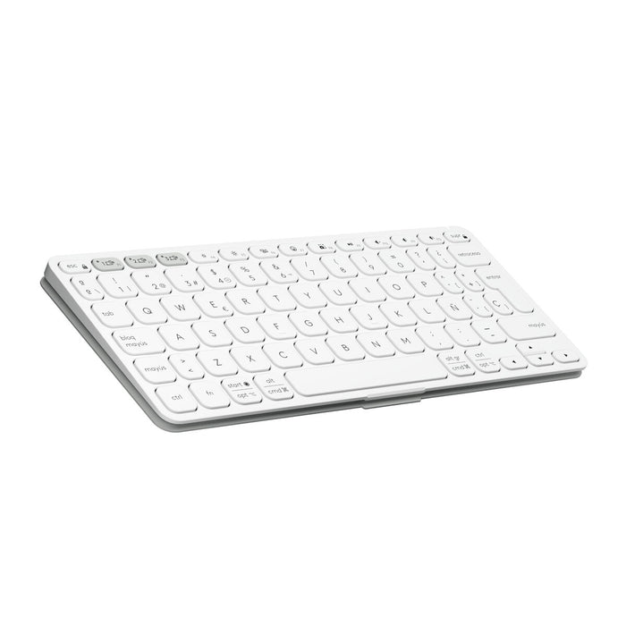 Keyboard Logitech 920-012974 White Grey QWERTY