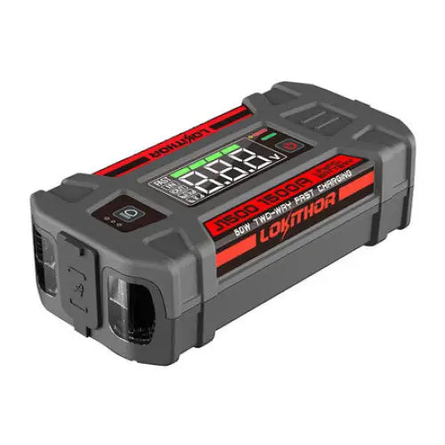Lokithor J1500 Jump Starter / Booster 1000A + Powerbank 12000mAh + Flashlight 3-in-1 Device working in -20°C - Jump