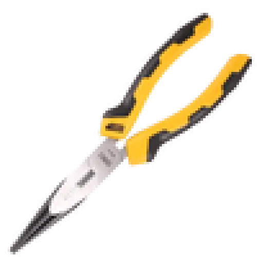 Long Nose Pliers 8’’ Deli Tools EDL2108 (yellow) - Pliers<<<Tools<<<InnproXML